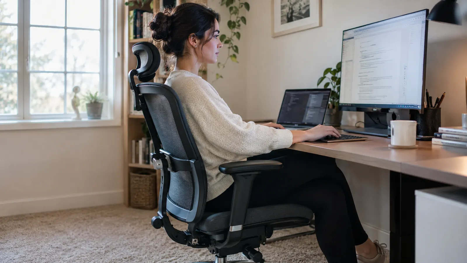 GABRYLLY Ergonomic Chair vs. Kneeling Chair: Which Actually Helps a Bad Back