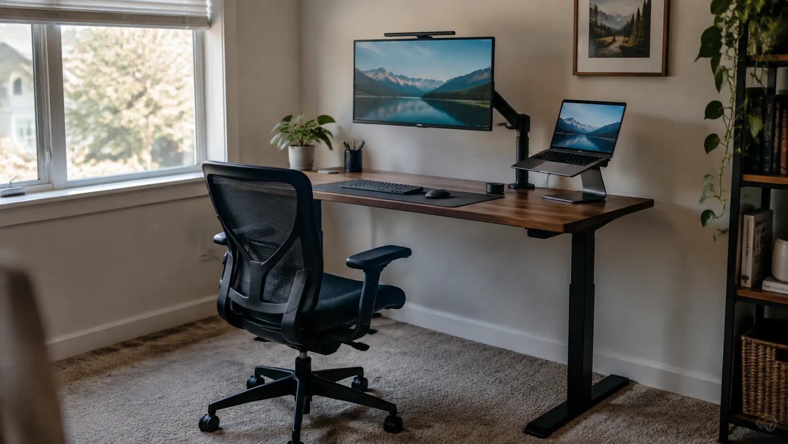 How to Mount a Monitor at the Right Height to Stop Neck Pain